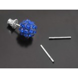 Zdjęcie - Srebrne sztyfty pałeczki, próba Ag925, 11mm